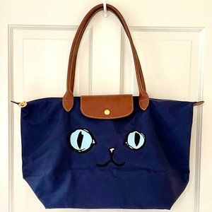 LIMITED EDITION  Longchamp Le Pliage Preage Tote MIAOU